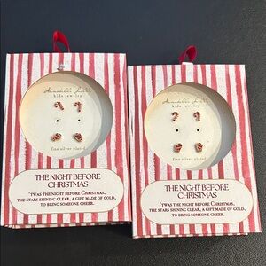 Annabelle Lilly Festive Red and Gold Earrings Set
Fine Silver Plated